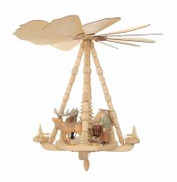 Deckenpyramide groß, Hirsch Deckenpyramide groß, Hirsch