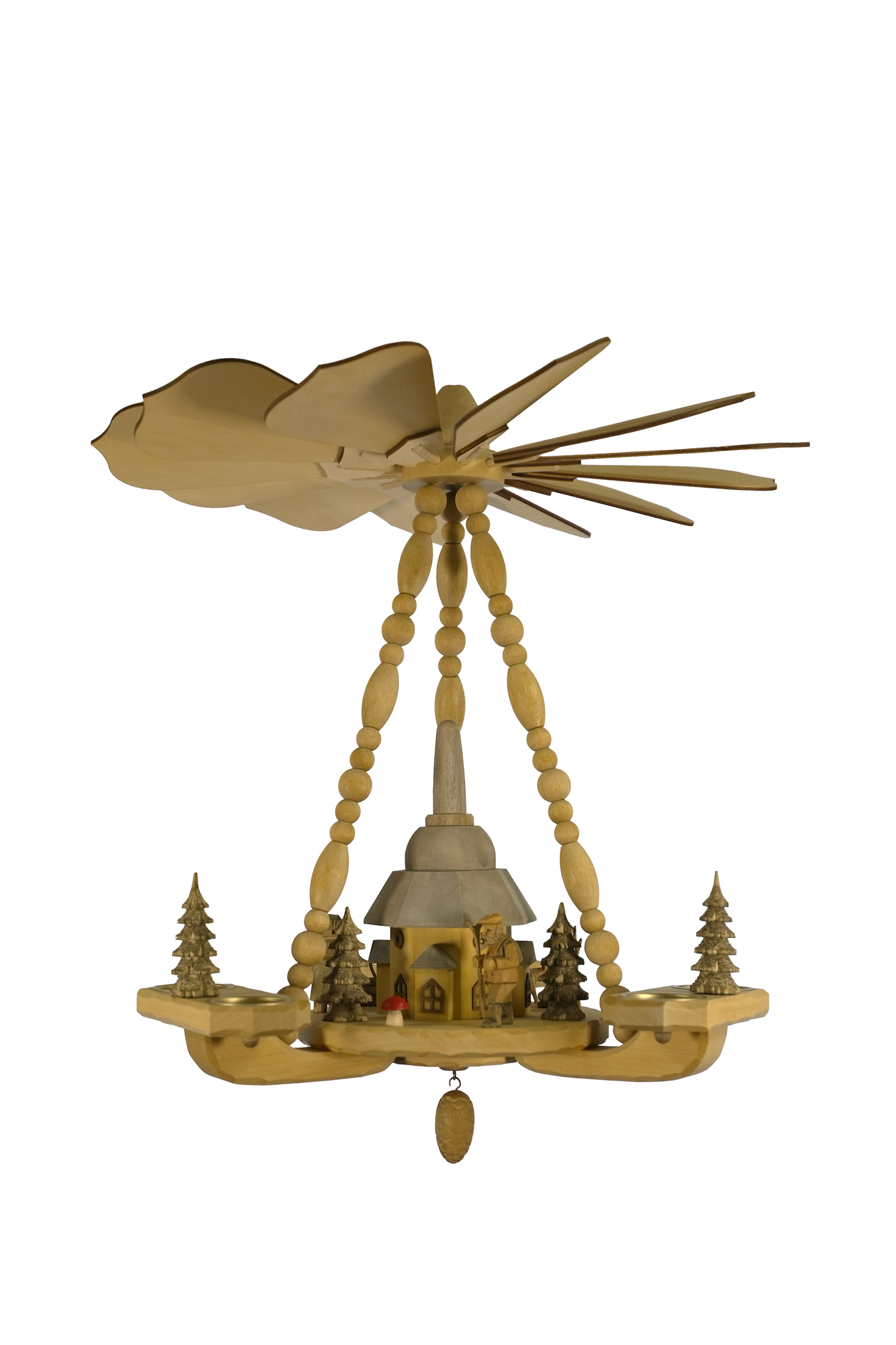 Deckenpyramide klein, Waldkirche klein Dm 46cm, H�he ca. 45 cm, Nr.: 17.115-H | 376,00 �
