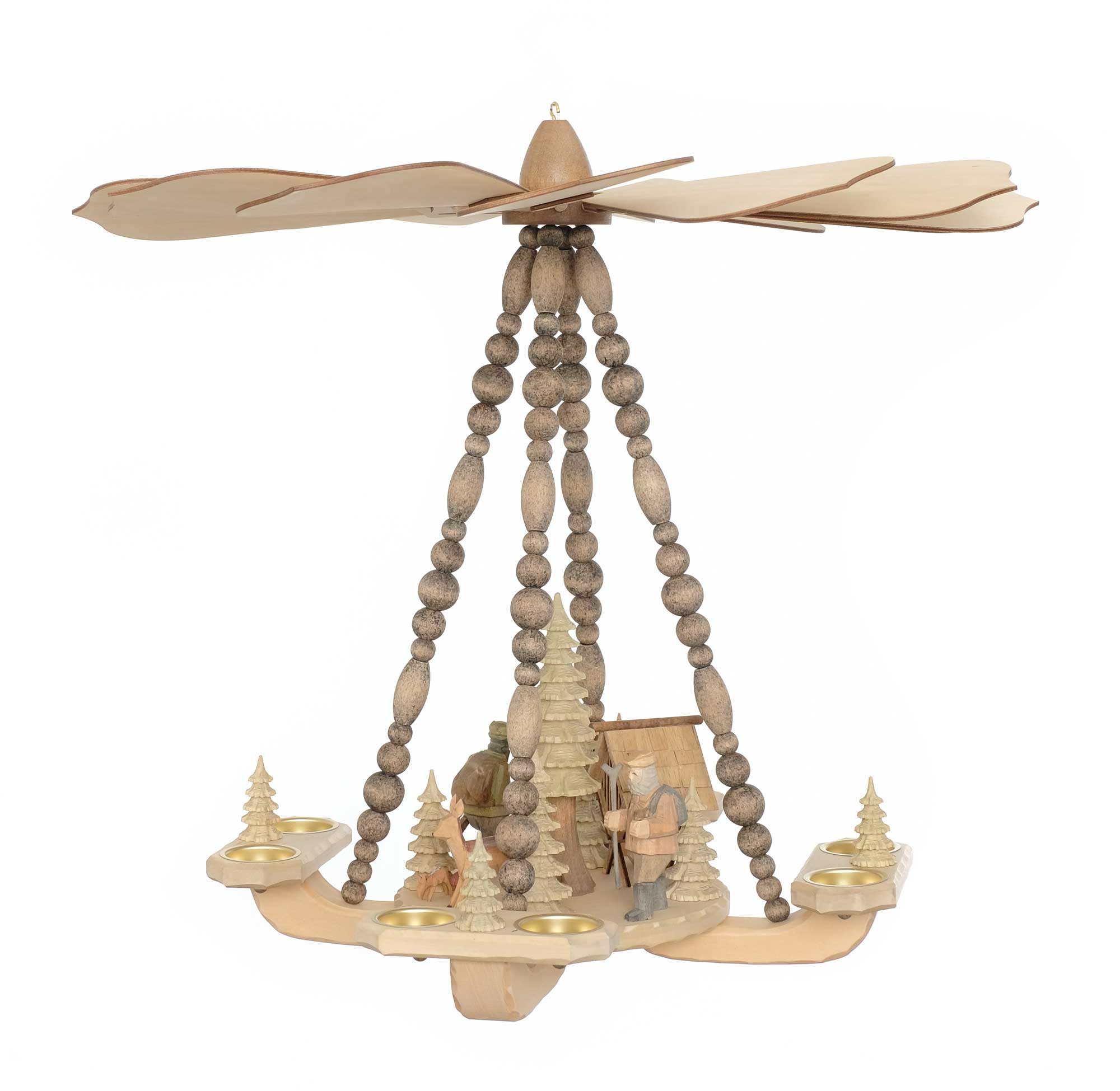 Deckenpyramide mittelgro / Futterkrippe, Dm 58 cm, Hhe ca. 53 cm, Nr.: 17.202 | 351,00 