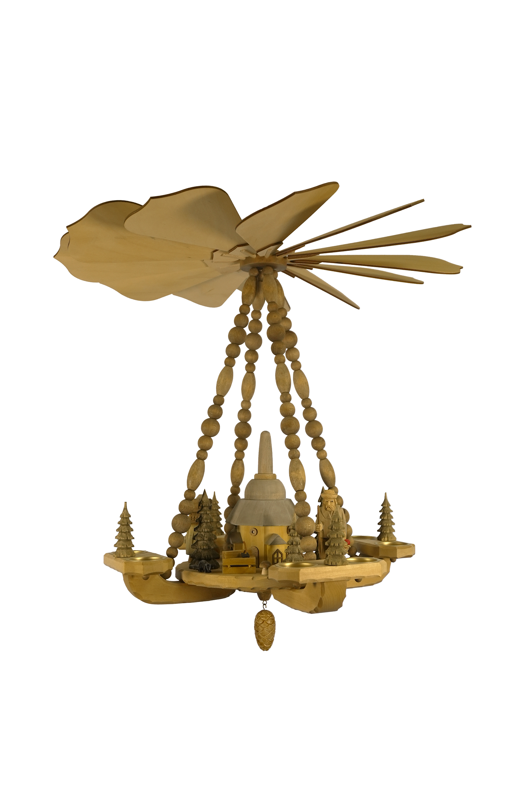 Deckenpyramide mittelgro�, Waldkirche klein, Nr.: 17.236 | 440,00 �