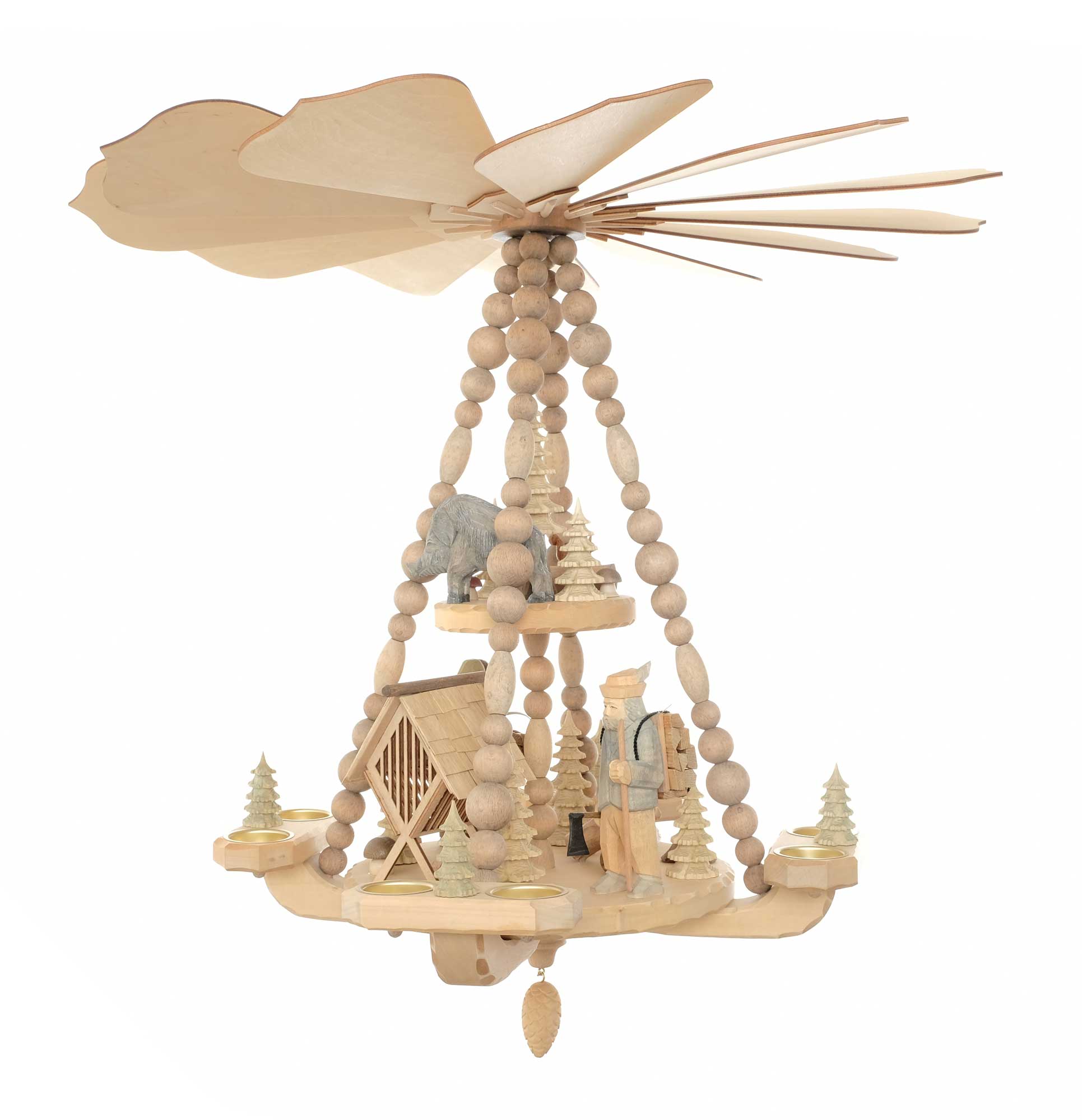 Deckenpyramide gro / Wald, 2 Etagen, Nr.: 17.508 | 693,00 