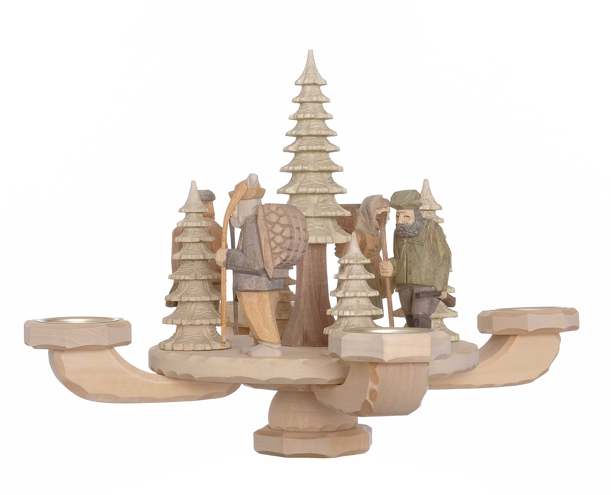 Tischleuchter geschnitzt, ca. 26 x 26 x 24 cm, Nr.: 21.103 | 205,00 