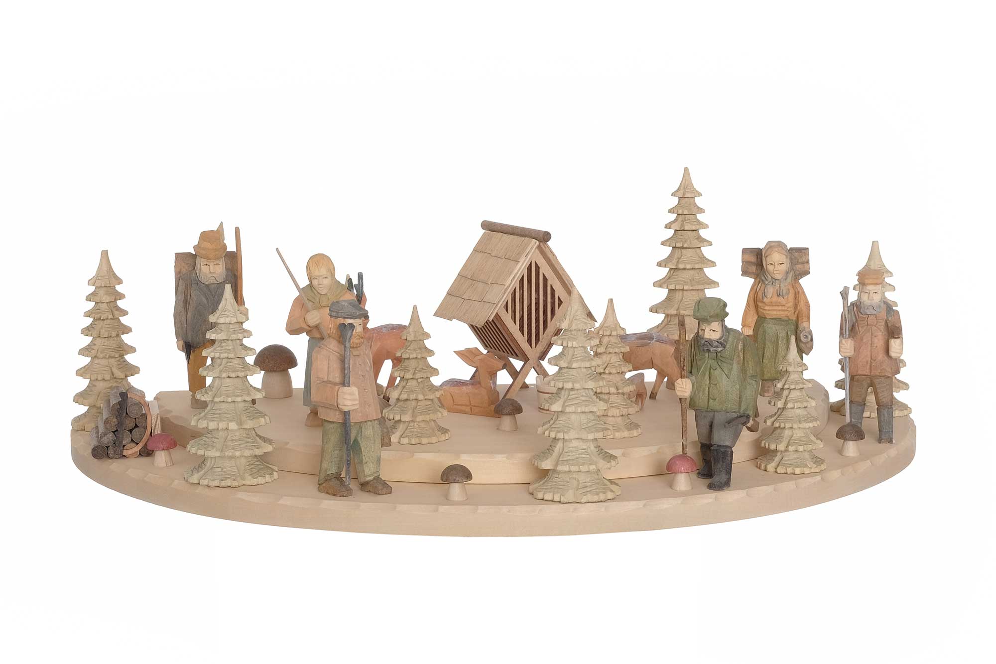 31-teilige geschnitzte Pyramidenbestckung fr Artikel 12400, Nr.: 61.301 | 366,00 