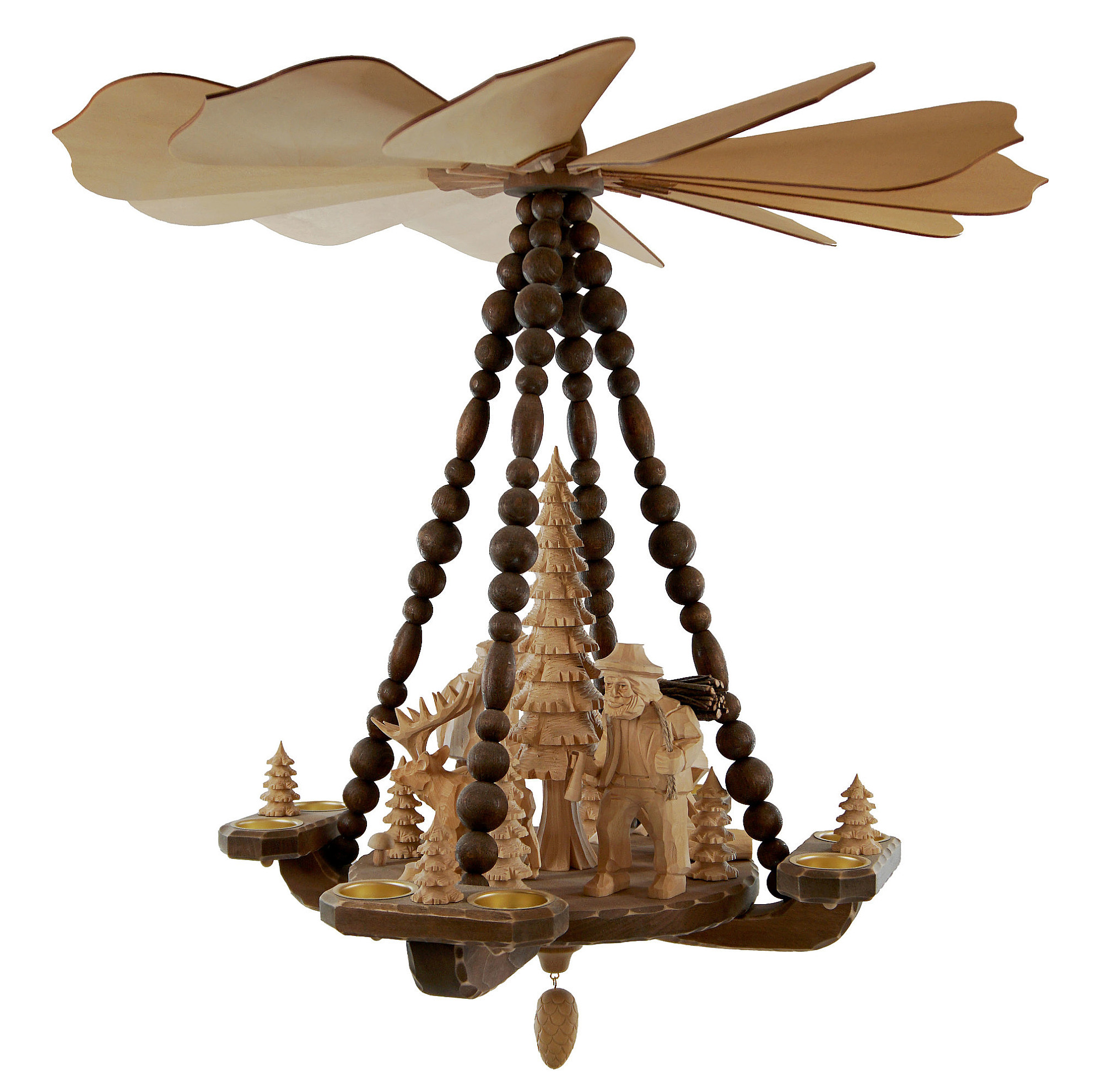 Deckenpyramide gro, natur, Hirsch, Nr.: 17.520 | 775,00 