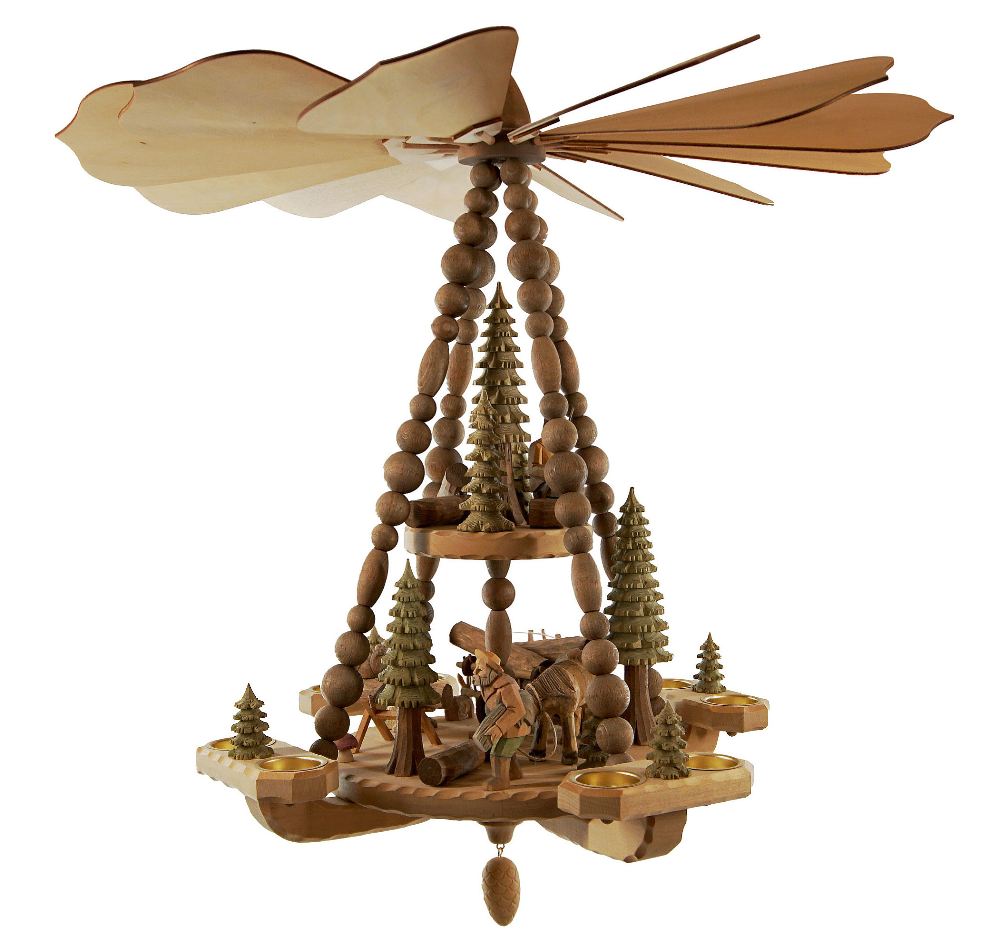 Deckenpyramide gro, 2 Etagen Pferdekutsche, Nr.: 17.511 | 733,00 