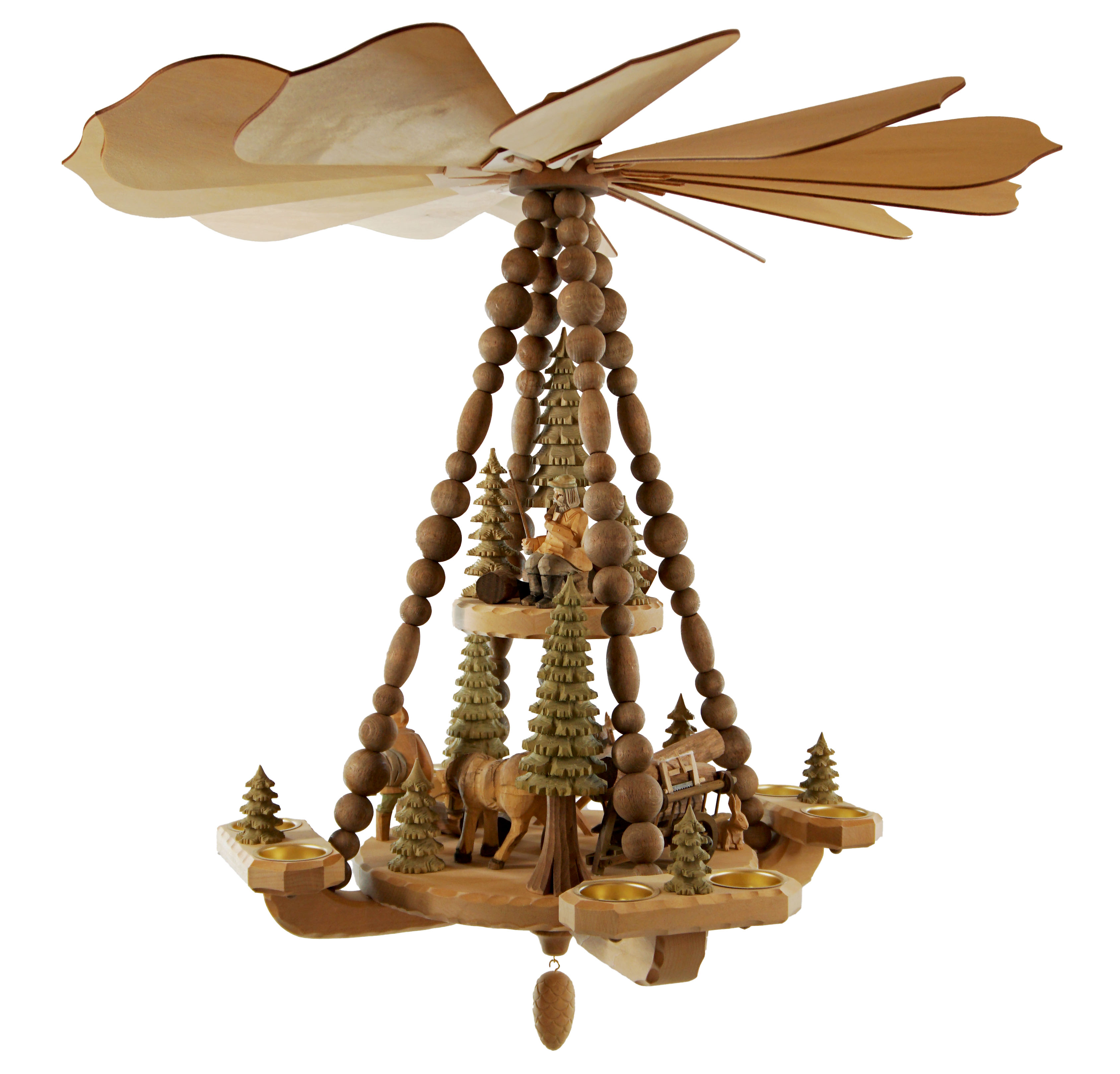 Deckenpyramide gro, 2 Etagen Pferdekutsche, Nr.: 17.511 | 733,00 