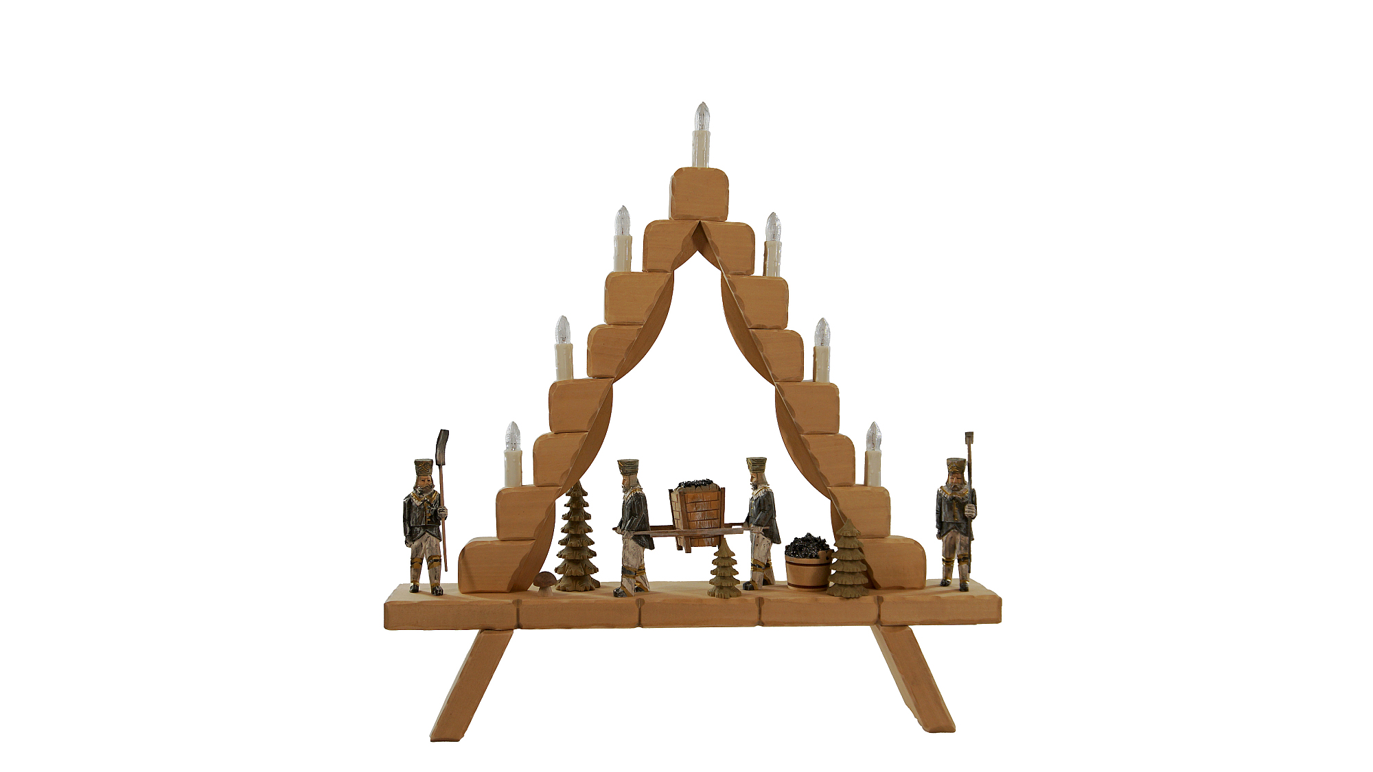 Lichterspitze klein, Bergmnner, ca. 52 x 53 cm, Nr.: 44.100 | 407,00 