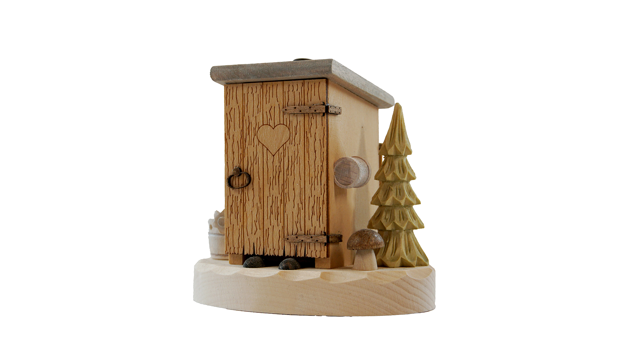 Rauchgruppe Stilles rtchen im Wald, ca. 11 x 8 x 11 cm, Nr.: 65.2.32 | 30,80 