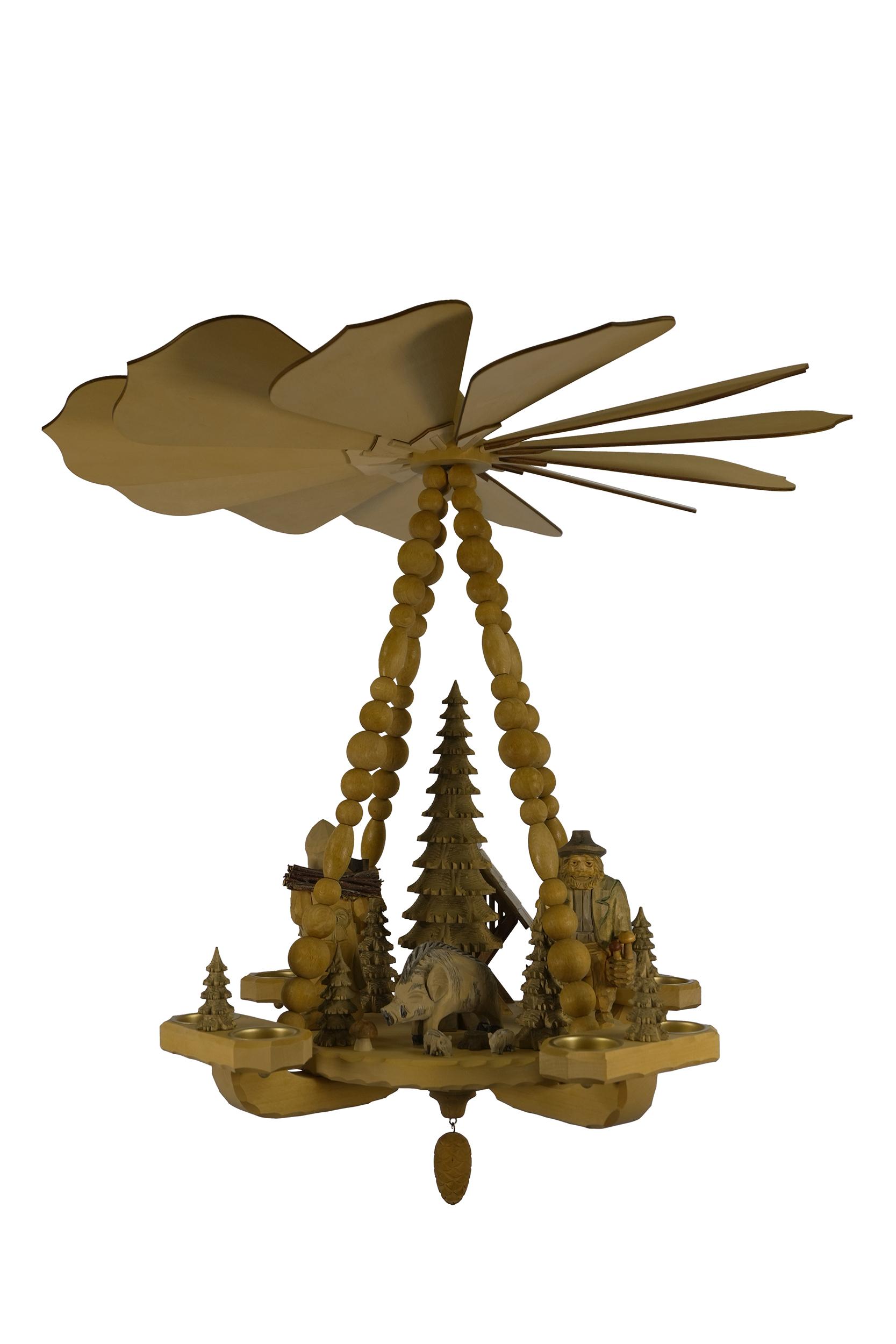 Deckenpyramide gro�, 2 Figuren und Futterkrippe, Nr.: SP17.521-H | 599,00 � statt 614,00 �