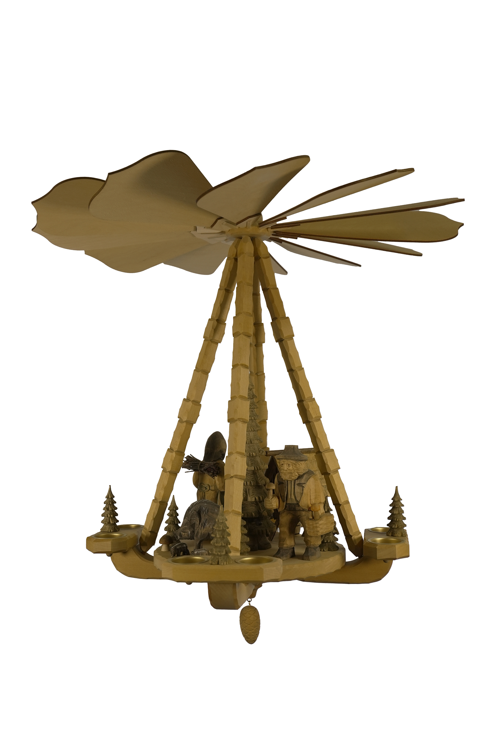Deckenpyramide gro�, 2 Figuren und Futterkrippe, Nr.: ZSP17.521-H | 689,00 � statt 705,00 �