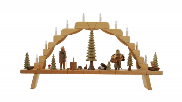 Schwibbogen gro, Waldarbeiter, ca. 91 x 49 cm, Nr.: 41.202 | 552,00 